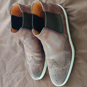 Mens Santoni "Giulio" Chelsea Boot 9.5